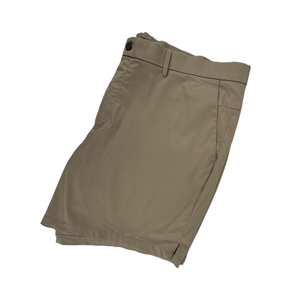 Banana Republic Aiden Short‎ Mens 44 Tan Khaki Chino Stretch Shorts